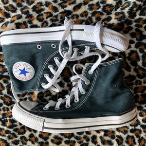 Black and White Converse